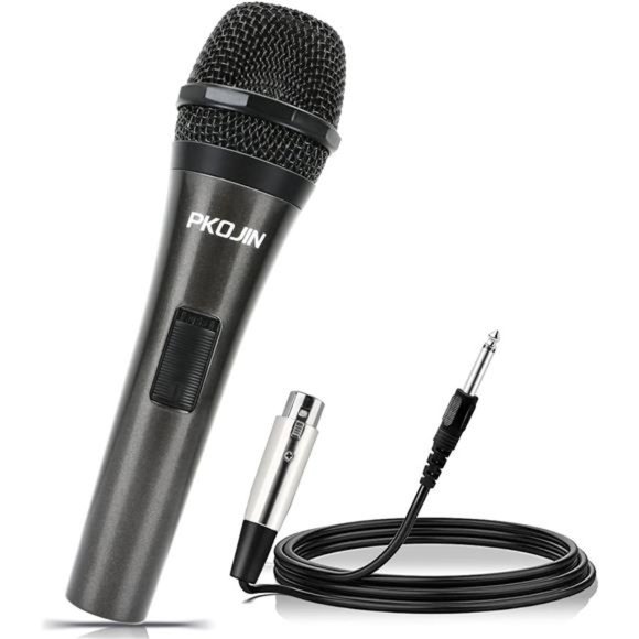 Dynamic Karaoke Microphone for Singing, Vocal Wired Microphone